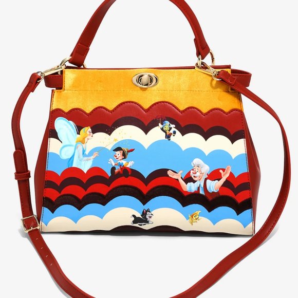 Danielle Nicole Handbags - Danielle Nicole Disney Pinocchio Scalloped Handbag